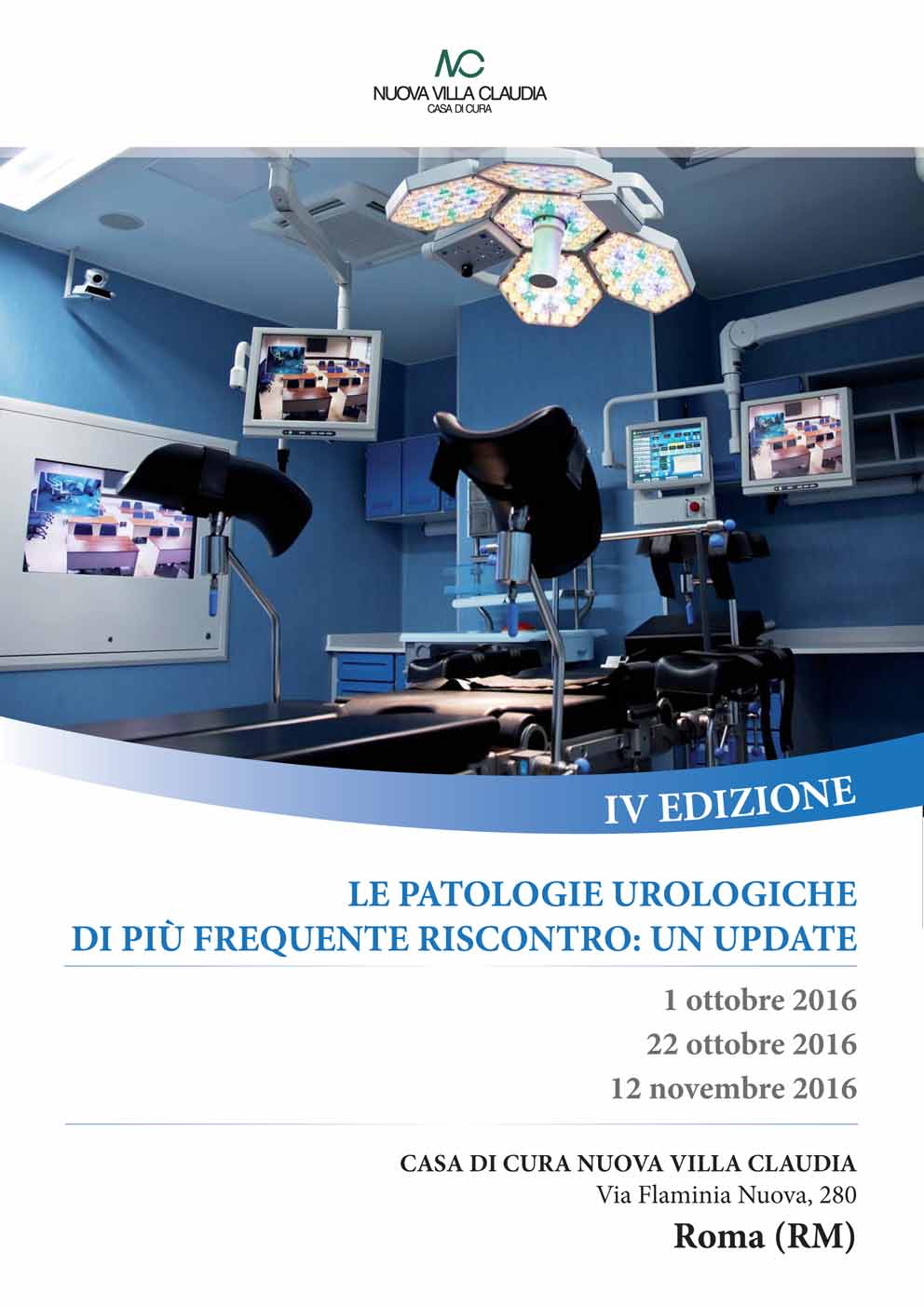Programma IV edizione Le patologie urologiche di più frequente riscontro: An Up date