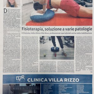 Clinica Villa Rizzo, professionisti specializzati anche nella riabilitazione