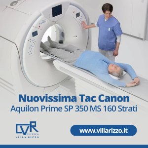 Installazione della nuovissima Tac Canon 160 strati