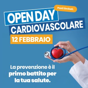 Open Day Cardiovascolare - 12 Febbraio